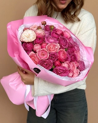 25 ягодных кустовых роз