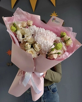 Букет "Сливочное мороженое"