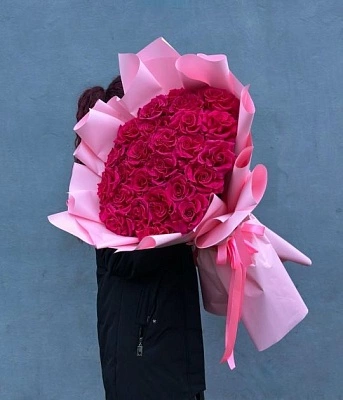 Монобукет из 25 французских роз